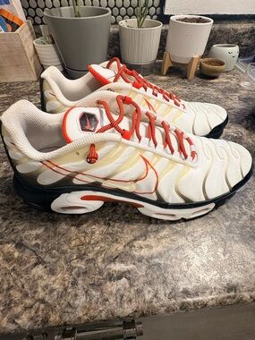 Nike Men’s Air Max plus “Script Swoosh” sneakers size 10